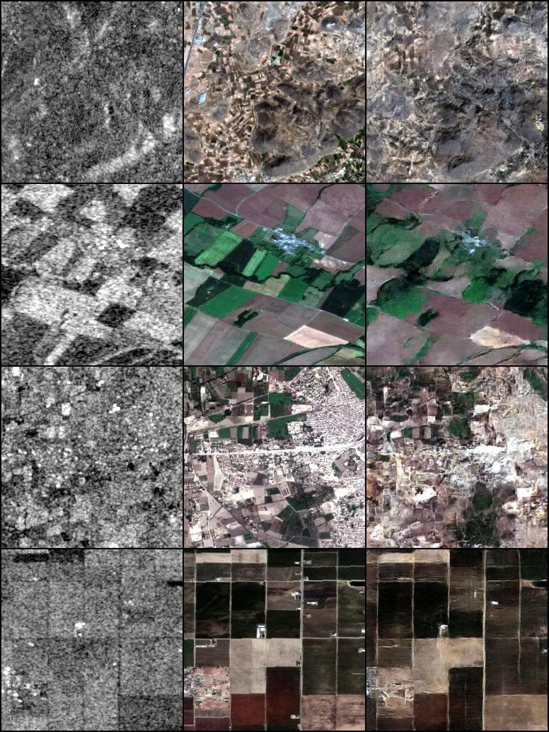 NASAR: Terrain-Aware SAR to RGB Translation using cGAN project screenshot